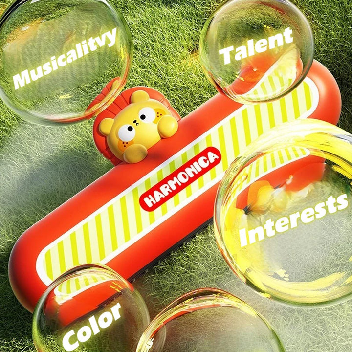 New Style Children's Toy Blow Whistle, Cartoon Harmonica for Babies and Infants to Blow, Baby Whistle Musical Instrument Gift