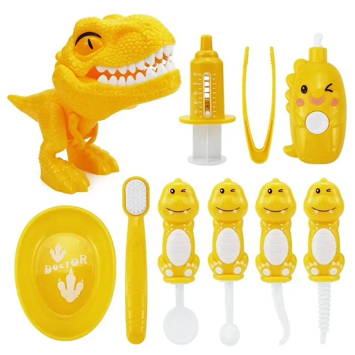 1/10pcs Montessori Educational Toys for Children Early Learning Doctors Role Play Kids Intelligence Brushing Tooth Teaching Aids