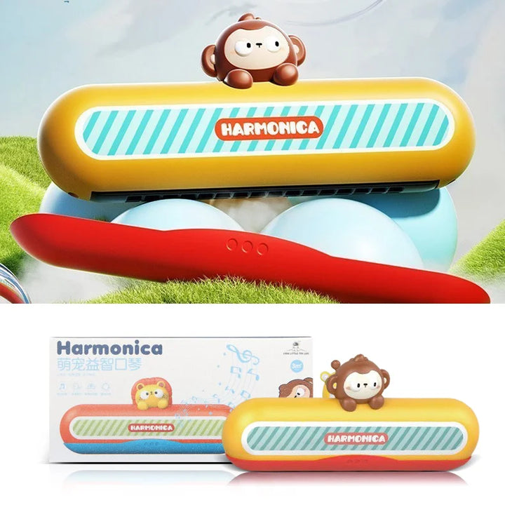 New Style Children's Toy Blow Whistle, Cartoon Harmonica for Babies and Infants to Blow, Baby Whistle Musical Instrument Gift