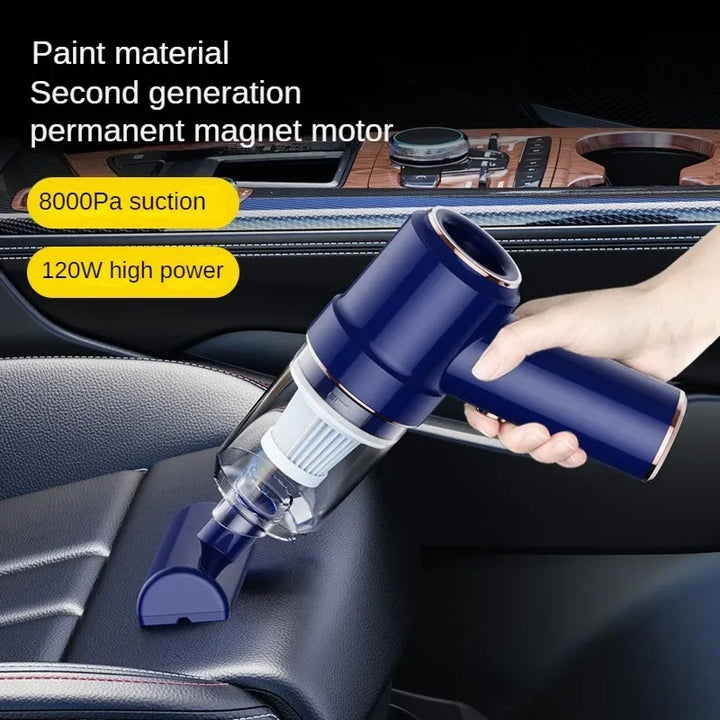 8000PA Wireless Car Vacuum Cleaner Blowable Cordless Handheld Auto Vacuums Portable Dual Use Mini Vacuum Cleaner For Car Home