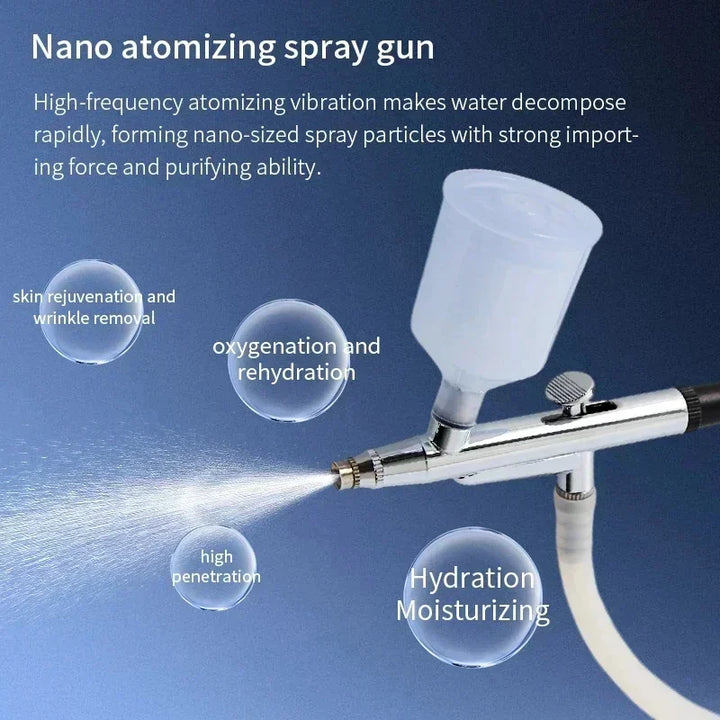5 in 1 Hair Spa High Frequency Scalp Analyzer Professional Hair Care Kit with Massage Function for Home Salon Use